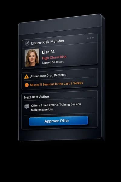 Retention interface preview