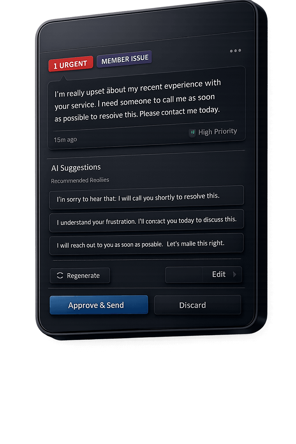 AI Inbox interface preview