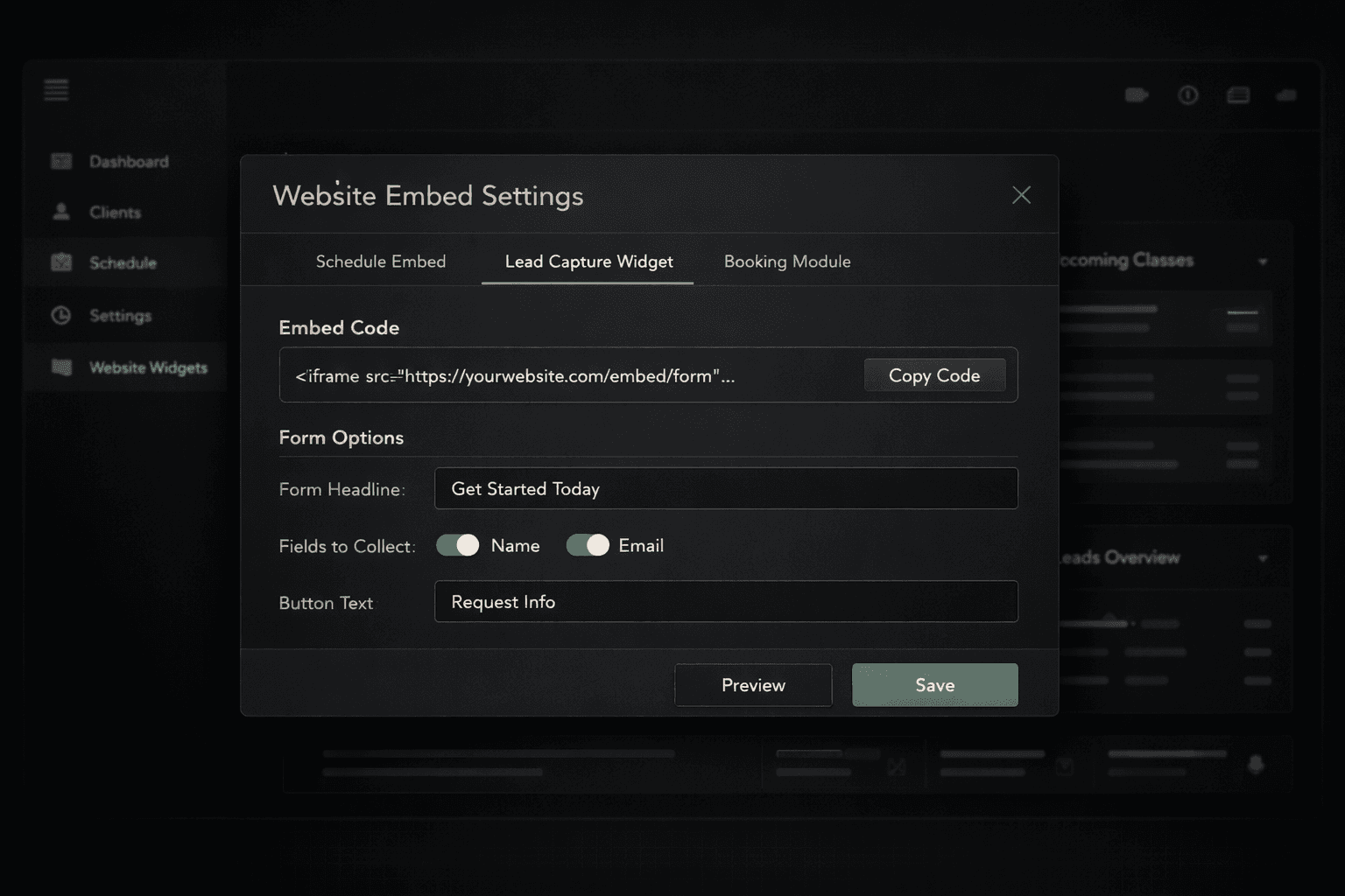 Website Plugins & Embeds