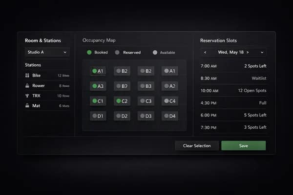 Room & Spot Scheduling